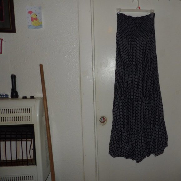 Chico's Strapless Sun Dress / Maxi Skirt Chico's Sz 1 / S - Picture 4 of 5